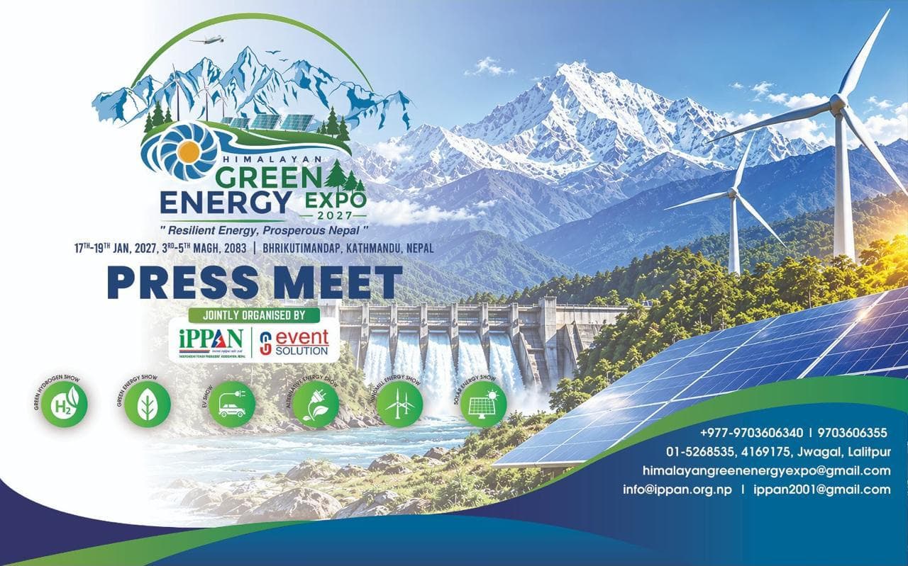 Himalayan Green Energy Expo 2027 Official Press Meet Announcement